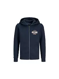 JACK & JONES | Sudadera con cremallera para niño | Azul oscuro