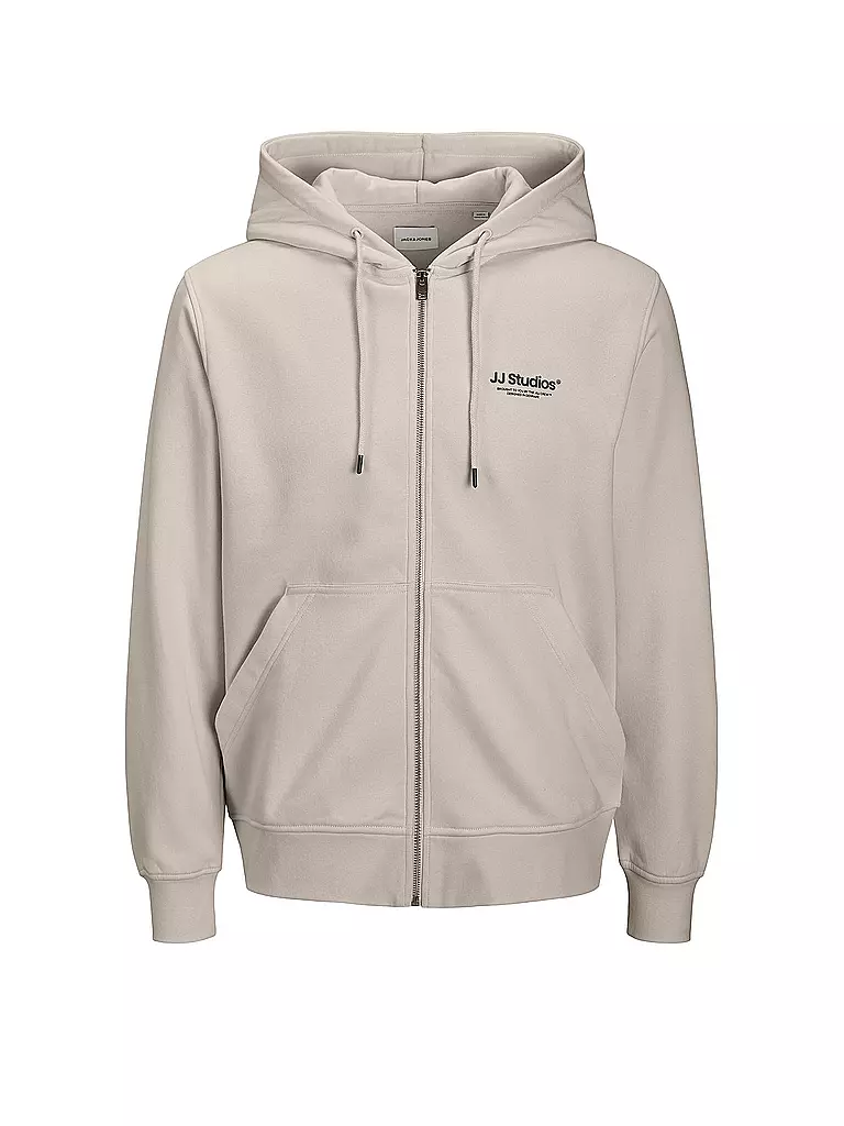 JACK & JONES | Sudadera con cremallera | Crema