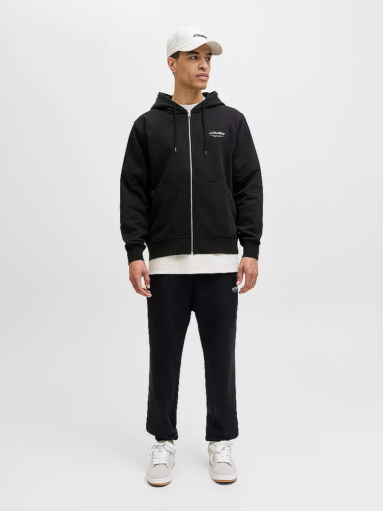 JACK & JONES | Sudadera con cremallera | Negro