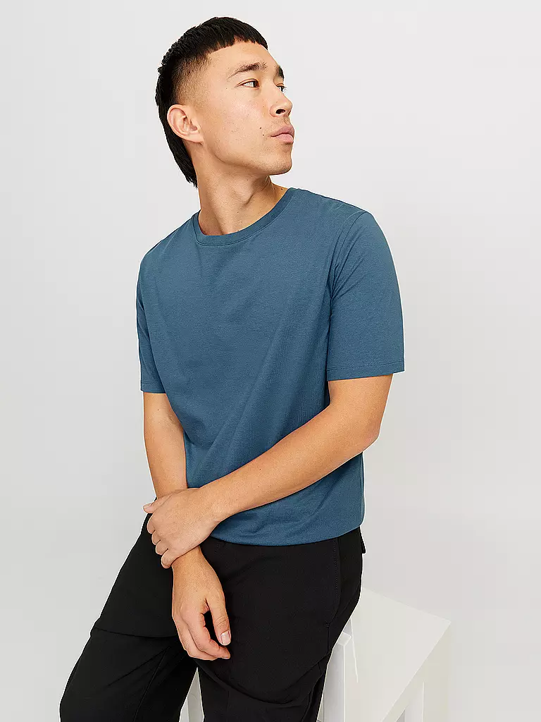 JACK & JONES | T-Shirt JJEORGANIC | Azul