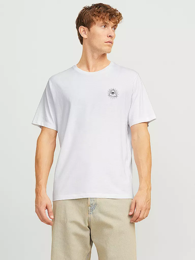 JACK & JONES | T-Shirt JJJACKIE | Blanco