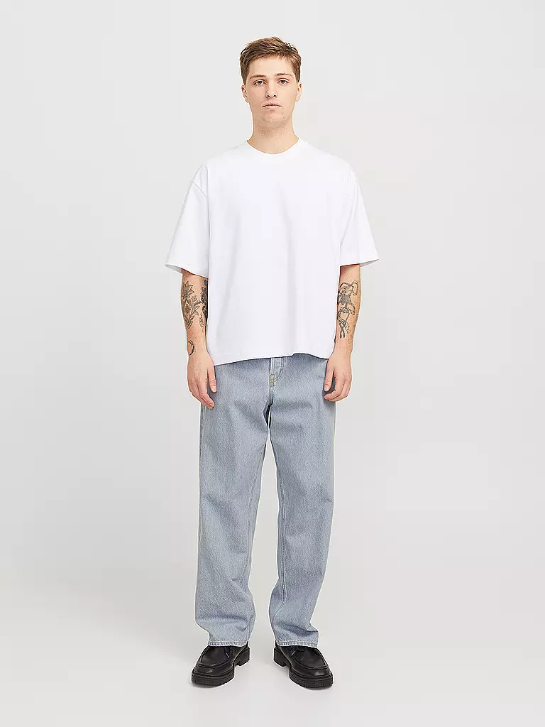 JACK & JONES | Vaqueros Baggy Fit JJIALEX JJORIGINAL | Azul claro