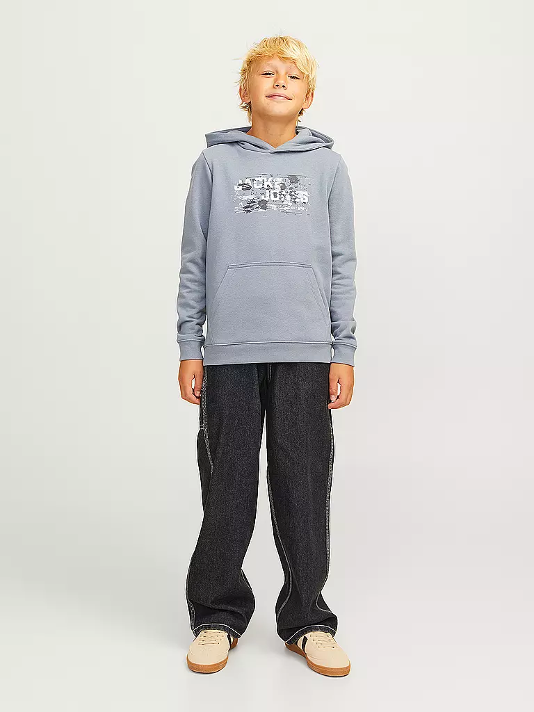 JACK & JONES | Vaqueros Baggy Fit JJIALEX para niño | Negro