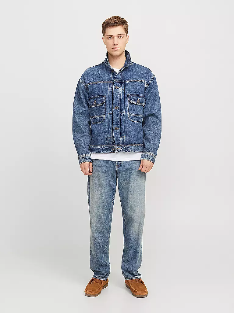 JACK & JONES | Vaqueros Baggy Fit JJIEDDIE JJIORIGINAL | Azul