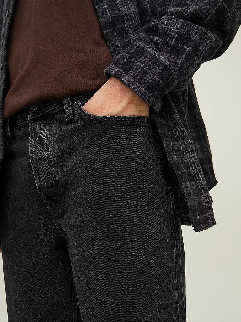 JACK & JONES | Vaqueros Loose Fit JJIEDDIE | Negro