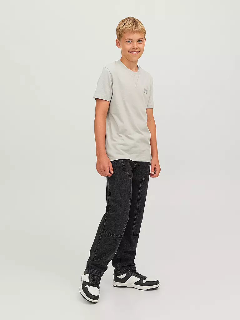 JACK & JONES | Vaqueros para niño JJICHRIS JJICARPENTER | Negro