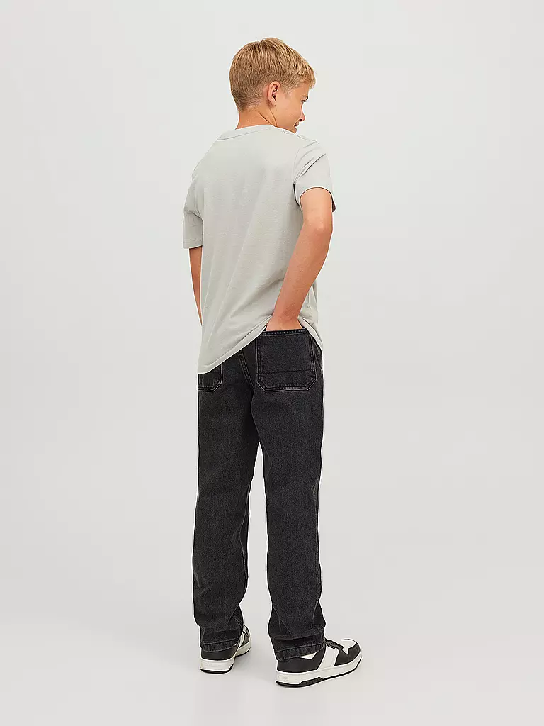 JACK & JONES | Vaqueros para niño JJICHRIS JJICARPENTER | Negro