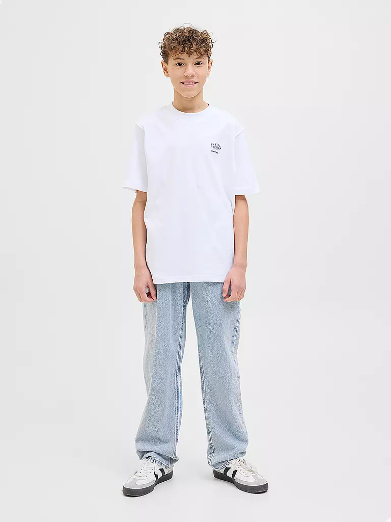 JACK & JONES | Vaqueros Regular Fit JJICHRIS JJORIGINAL para niño | Azul claro