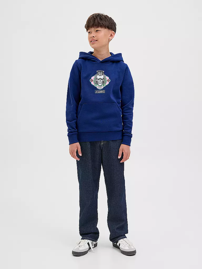 JACK & JONES | Vaqueros Regular Fit JJICHRIS JJORIGINAL para niño | Azul