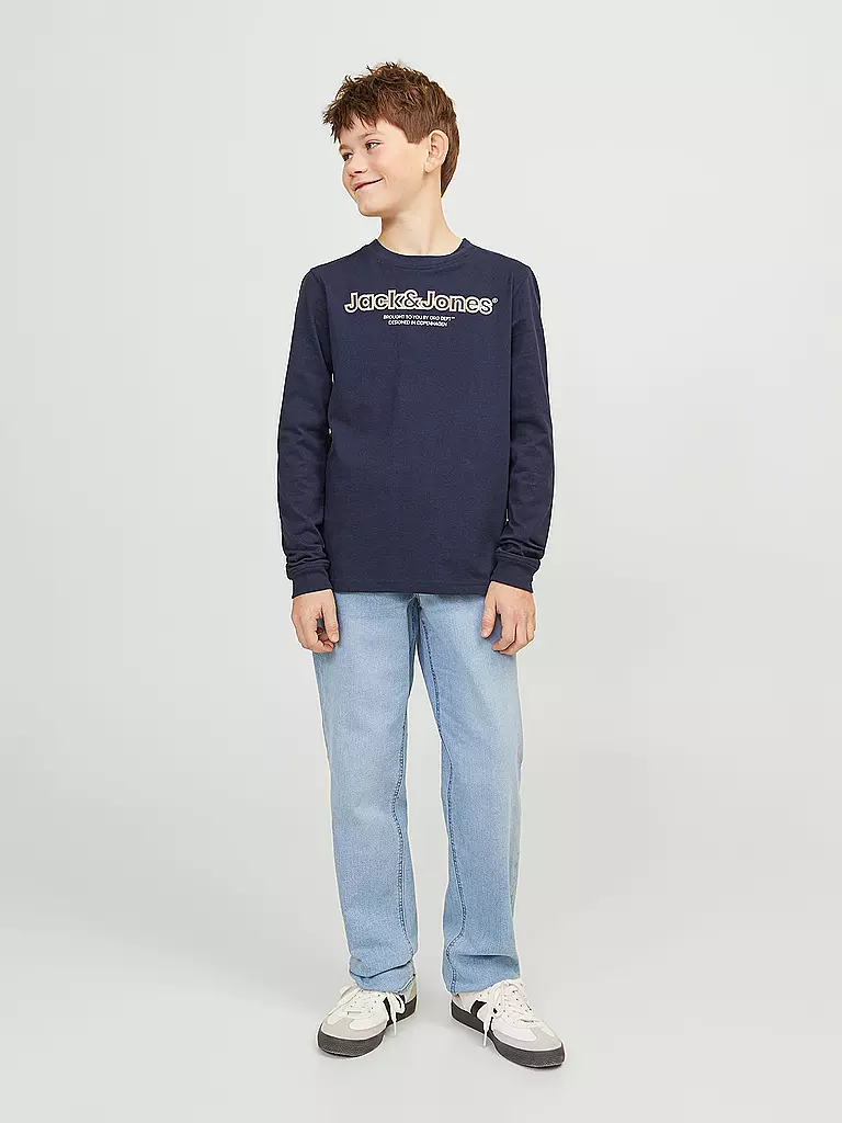 JACK & JONES | Vaqueros Regular Fit JJICLARK JJORIGINAL para niño | Azul claro