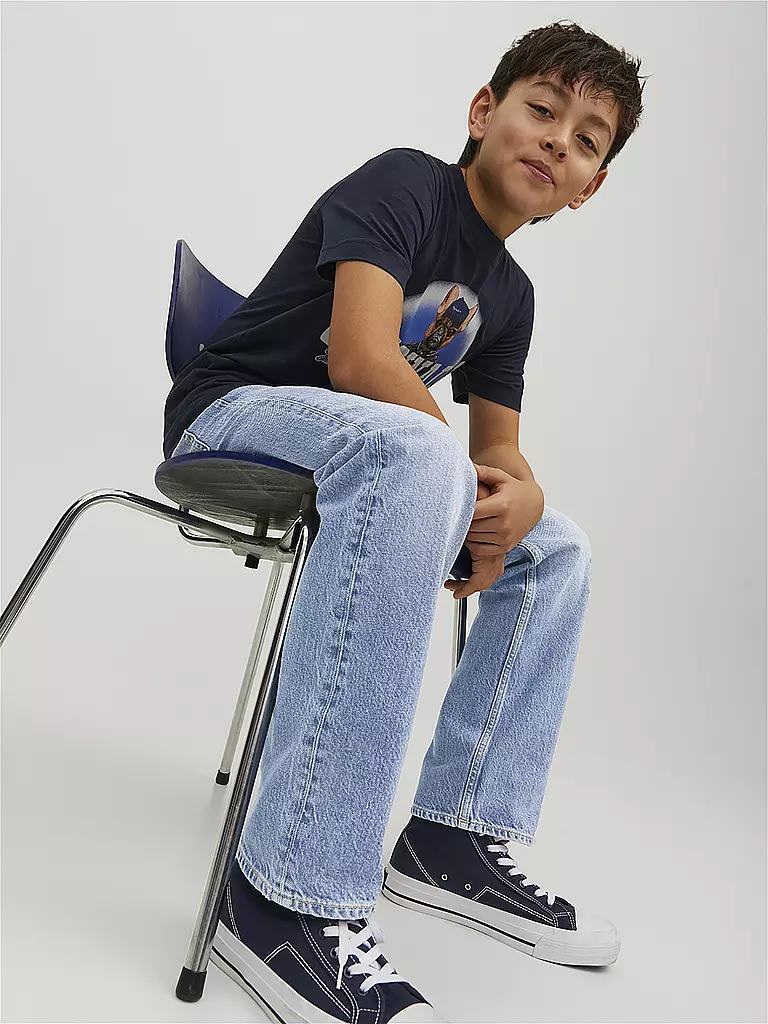 JACK & JONES | Vaqueros Relaxed Fit JJICHRIS JJORIGINAL para niño | 