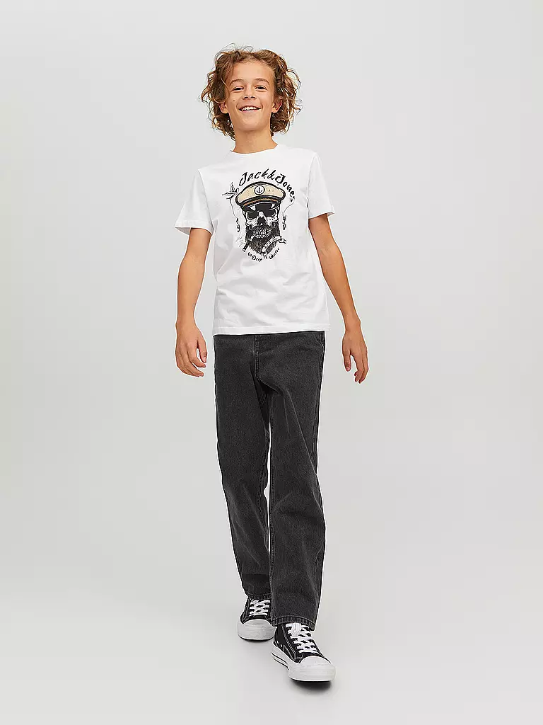 JACK & JONES | Vaqueros Relaxed Fit JJICHRIS para niño | Negro