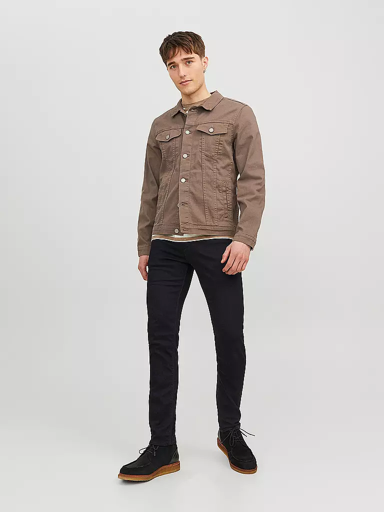 JACK & JONES | Vaqueros Slim Fit GLENN FELIX | Negro