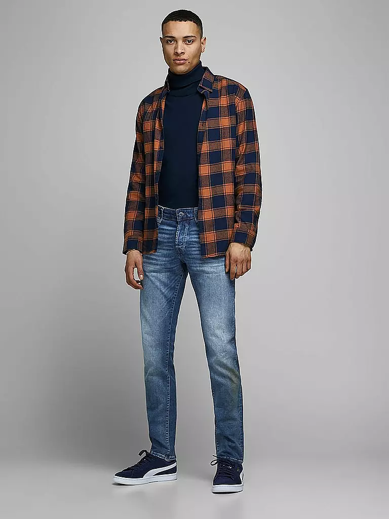 JACK & JONES | Vaqueros Slim Fit JJIGLENN JJICON | Azul