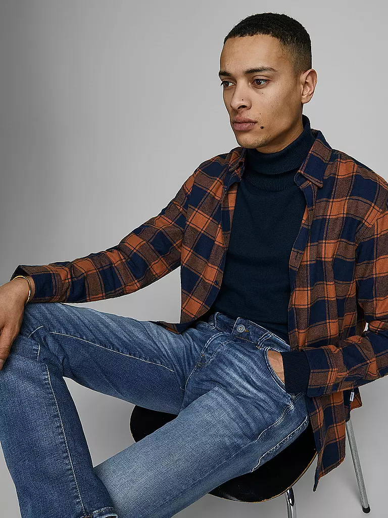 JACK & JONES | Vaqueros Slim Fit JJIGLENN JJICON | Azul