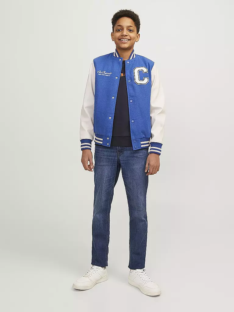 JACK & JONES | Vaqueros Slim Fit JJIGLENN JJORIGINAL para niño | 
