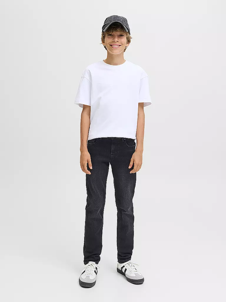 JACK & JONES | Vaqueros Slim Fit JJIGLENN para niño | Negro