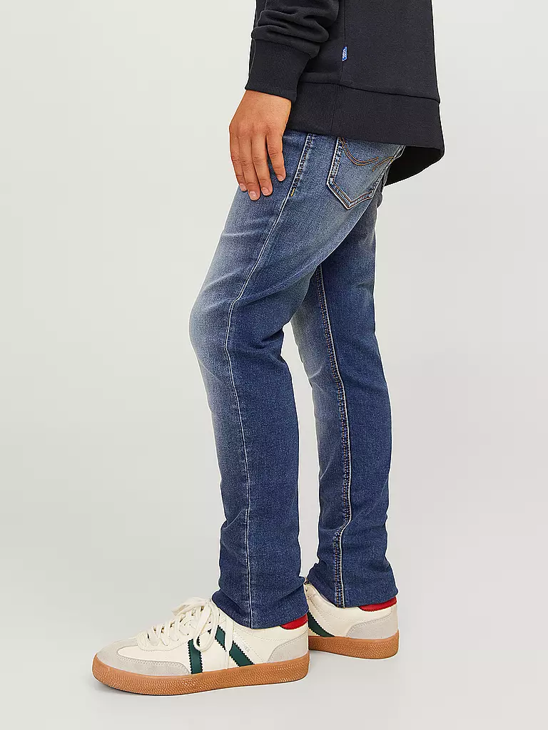 JACK & JONES | Vaqueros Slim Fit JJIGLENN para niño | Azul