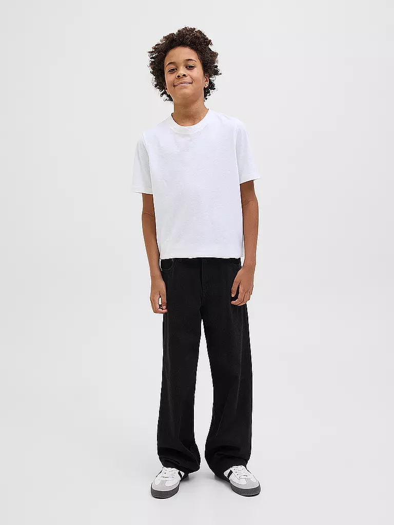 JACK & JONES | Vaqueros tapered fit JJIALEX JJORIGINAL para niño | Negro