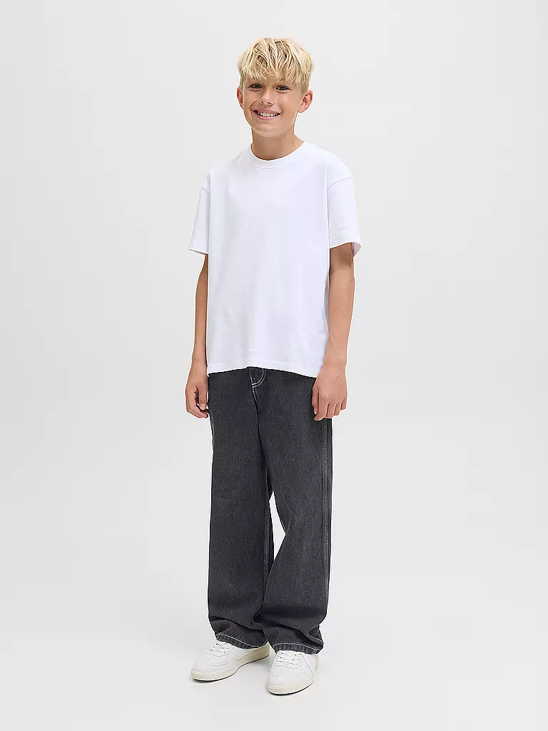 JACK & JONES | Vaqueros tapered fit JJIALEX para niño | Negro