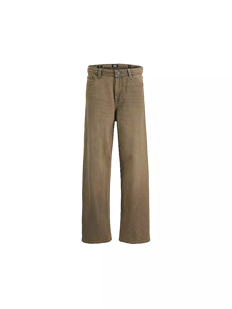 JACK & JONES | Vaqueros Tapered Fit para niño JJIALEX | Marrón