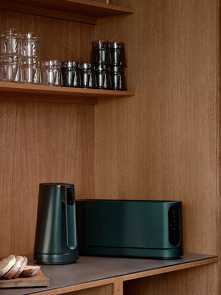 JACOB JENSEN | Hervidor de agua 1,2 l verde oscuro | 