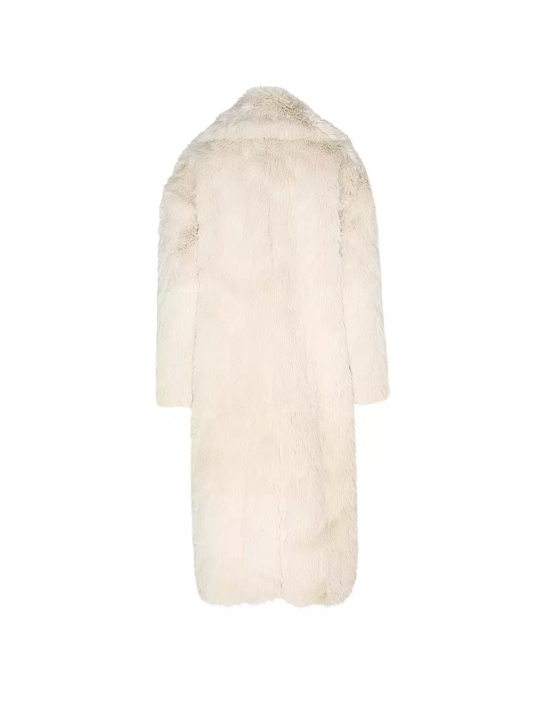 JAKKE | Mantel in Felloptik KATIE | Crema