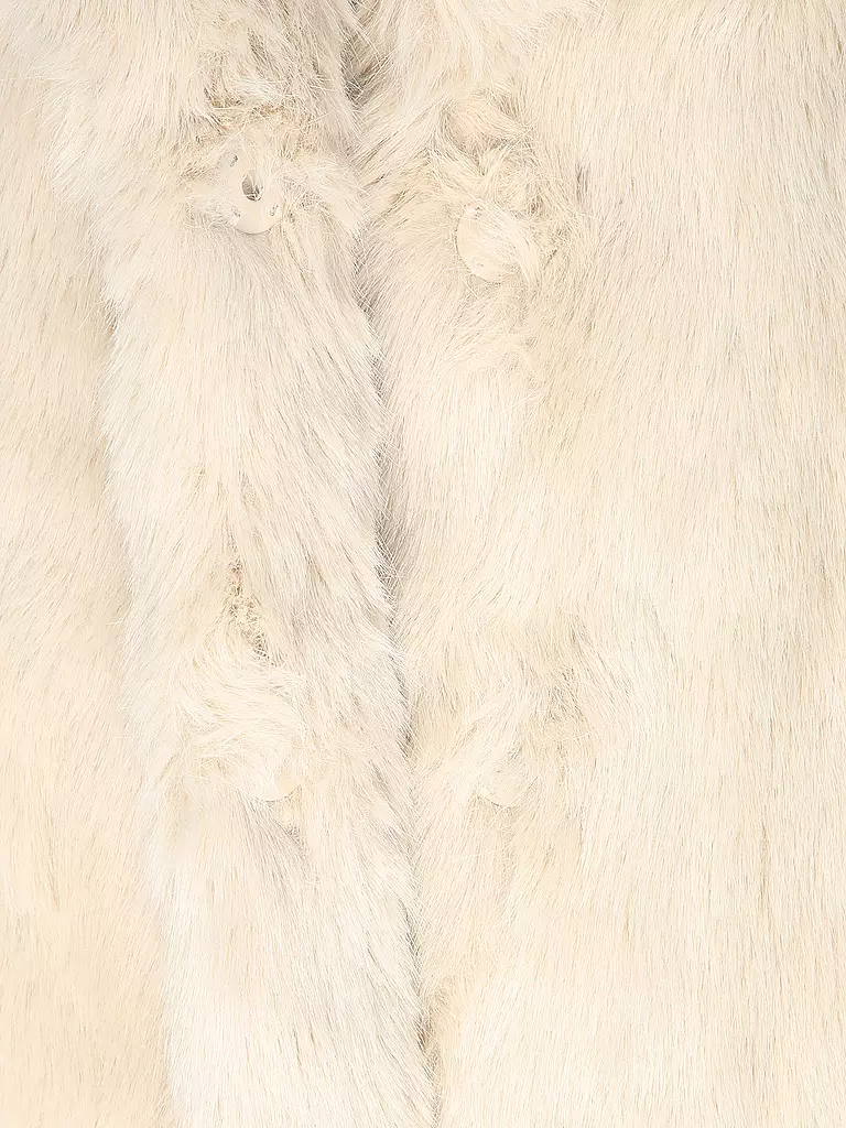 JAKKE | Mantel in Felloptik KATIE | Crema