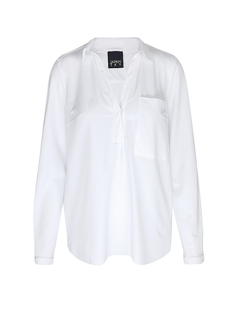 Hemdbluse KAEMI blanco M