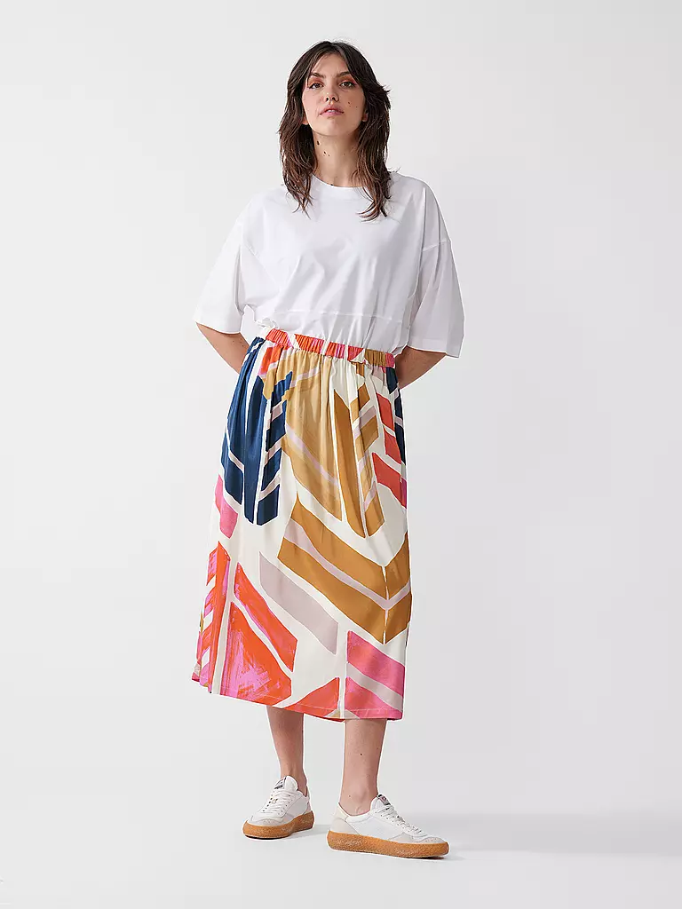 JAPAN TKY | Midi falda MITSUKI | Crema