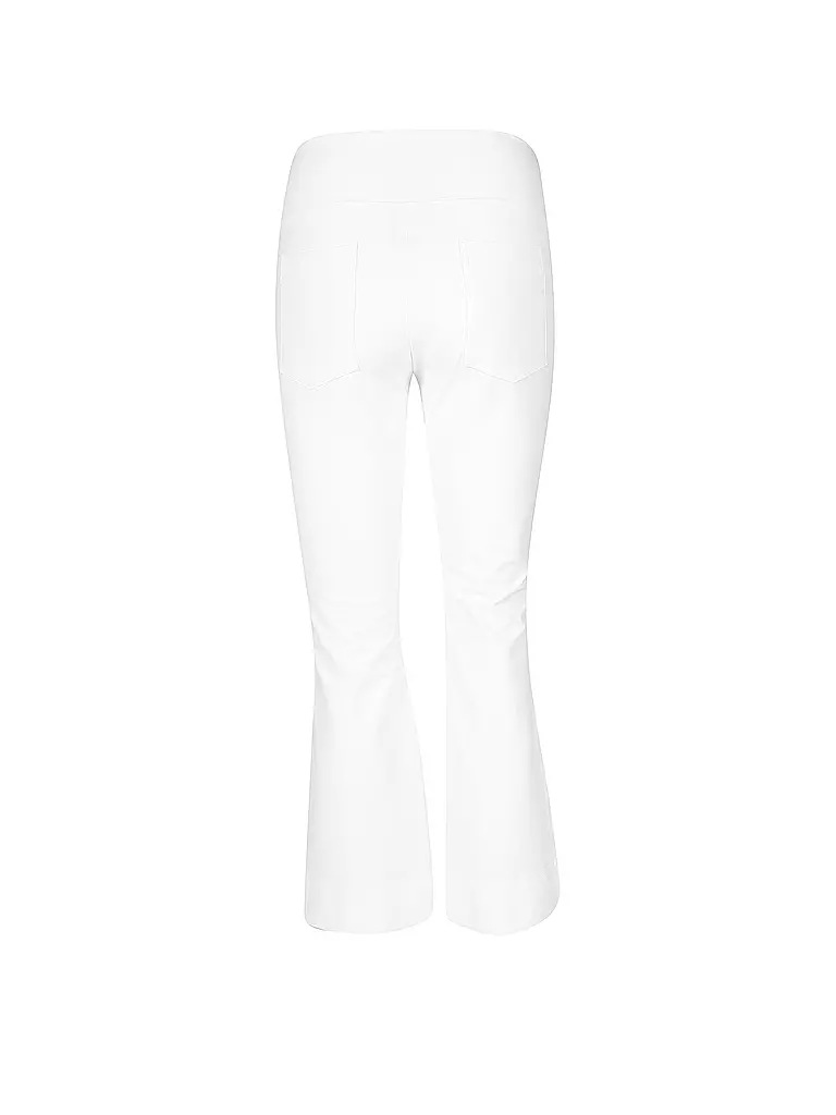 JAPAN TKY | Pantalón acampanado "Kaya" 7/8 | Blanco
