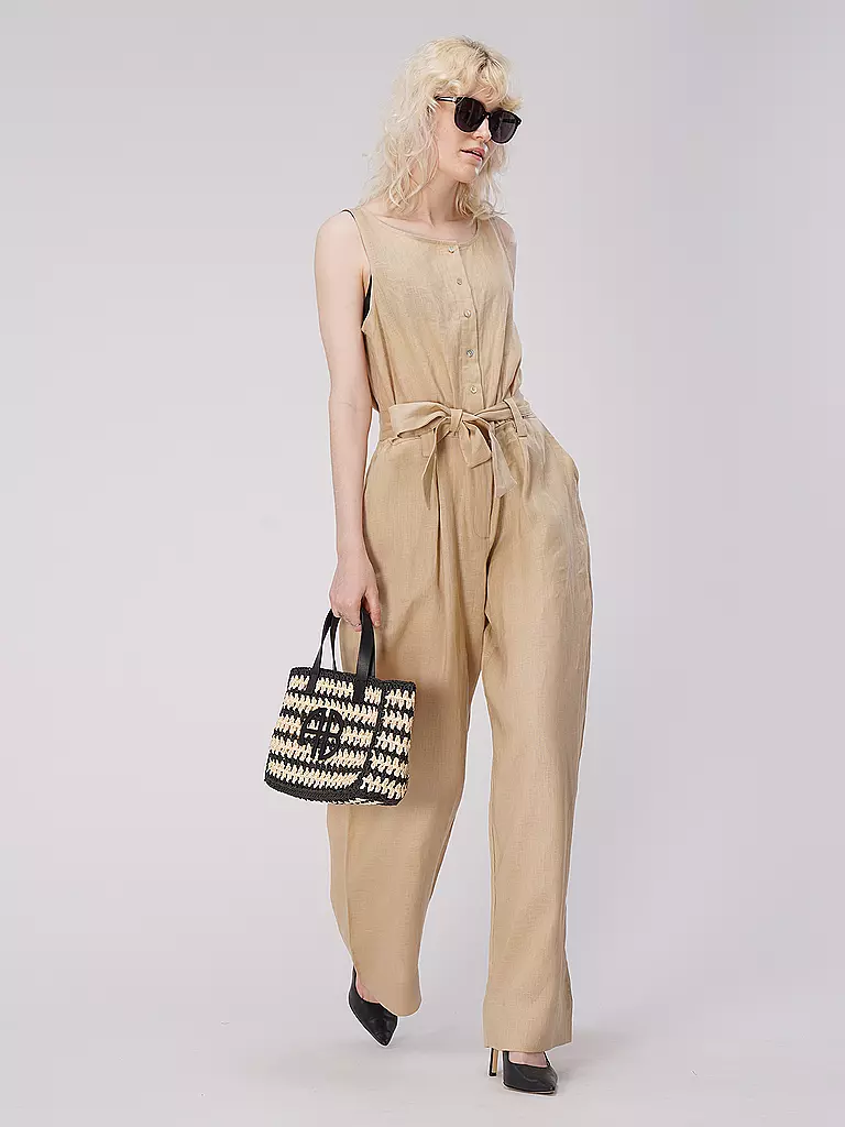 JC SOPHIE | Leinen Jumpsuit TIMMY | Beige