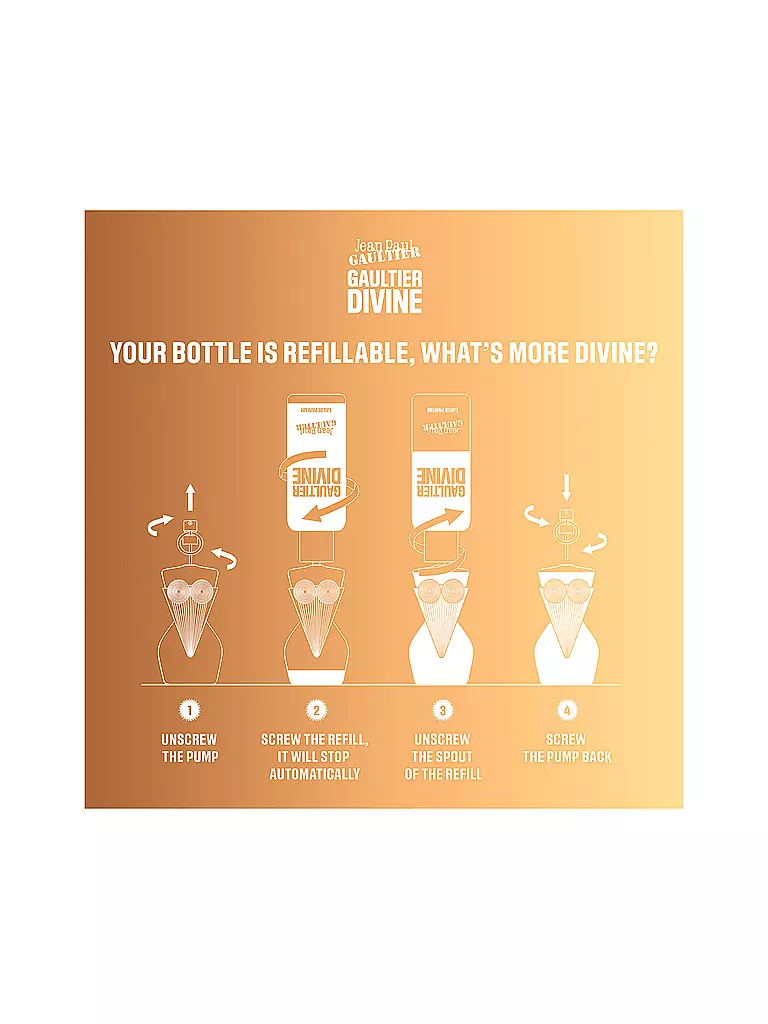 JEAN PAUL GAULTIER | Gaultier Divine Eau de Parfum Recarga 200ml | 