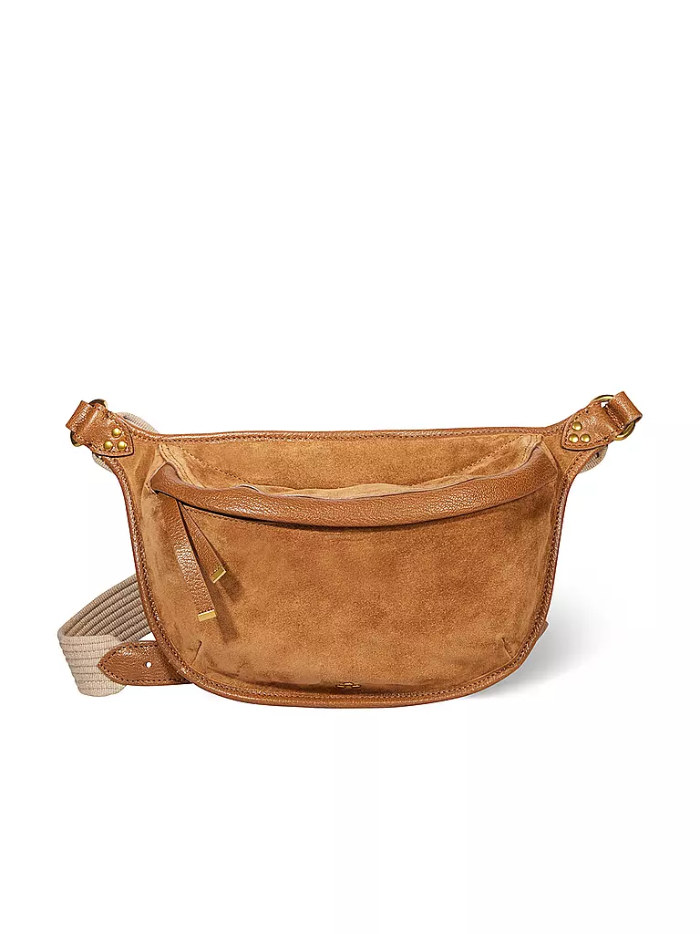 JEROME DREYFUSS | Bolso de cuero - Riñonera STAN BANANE | Marrón