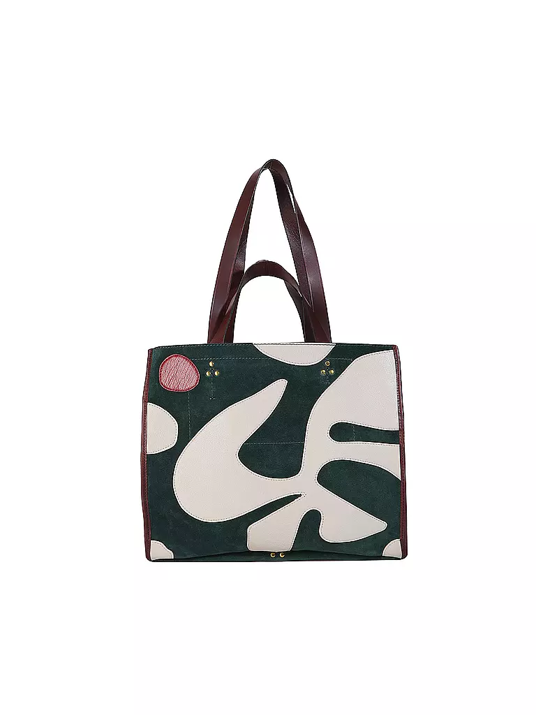 JEROME DREYFUSS | Bolso de cuero - Shopper LEON M | Petróleo