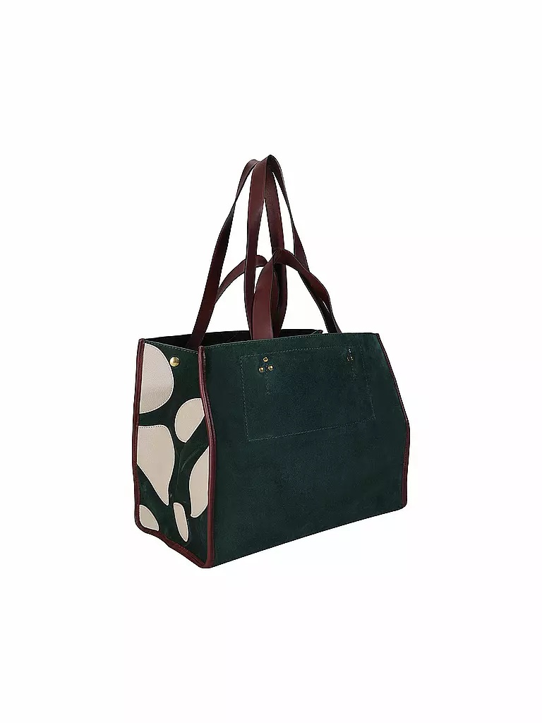 JEROME DREYFUSS | Bolso de cuero - Shopper LEON M | Petróleo