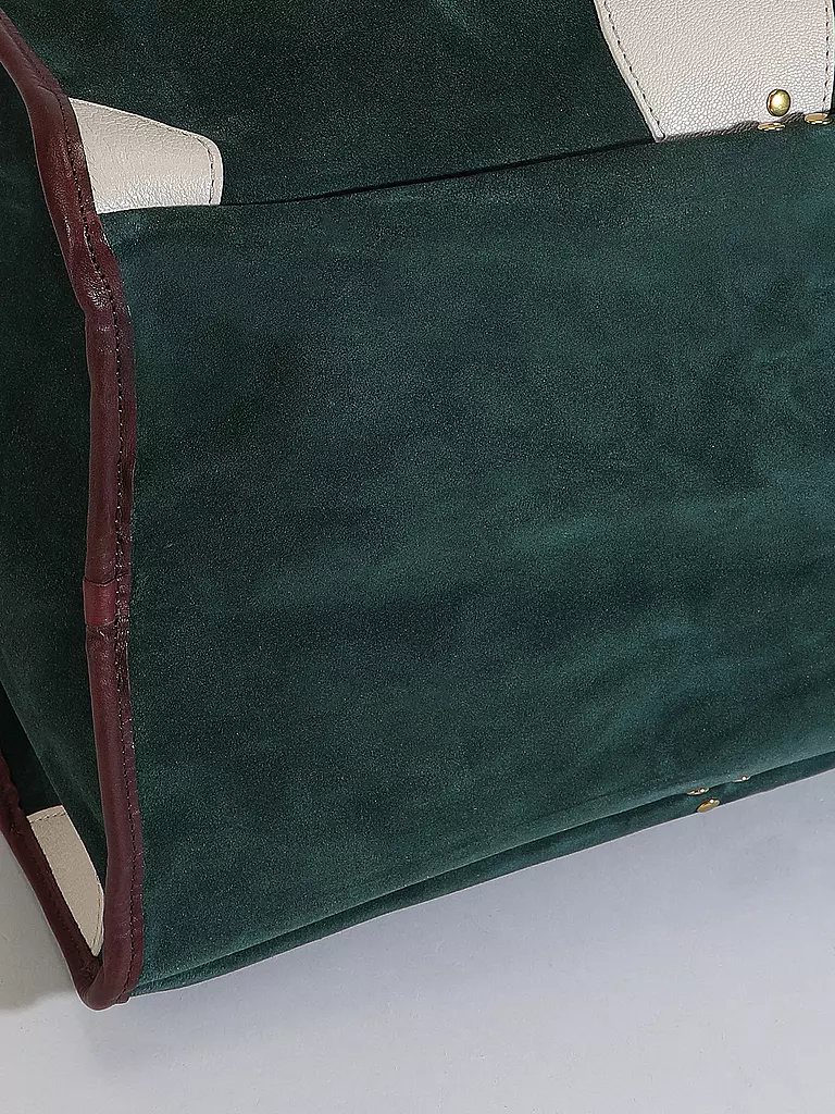 JEROME DREYFUSS | Bolso de cuero - Shopper LEON M | Petróleo