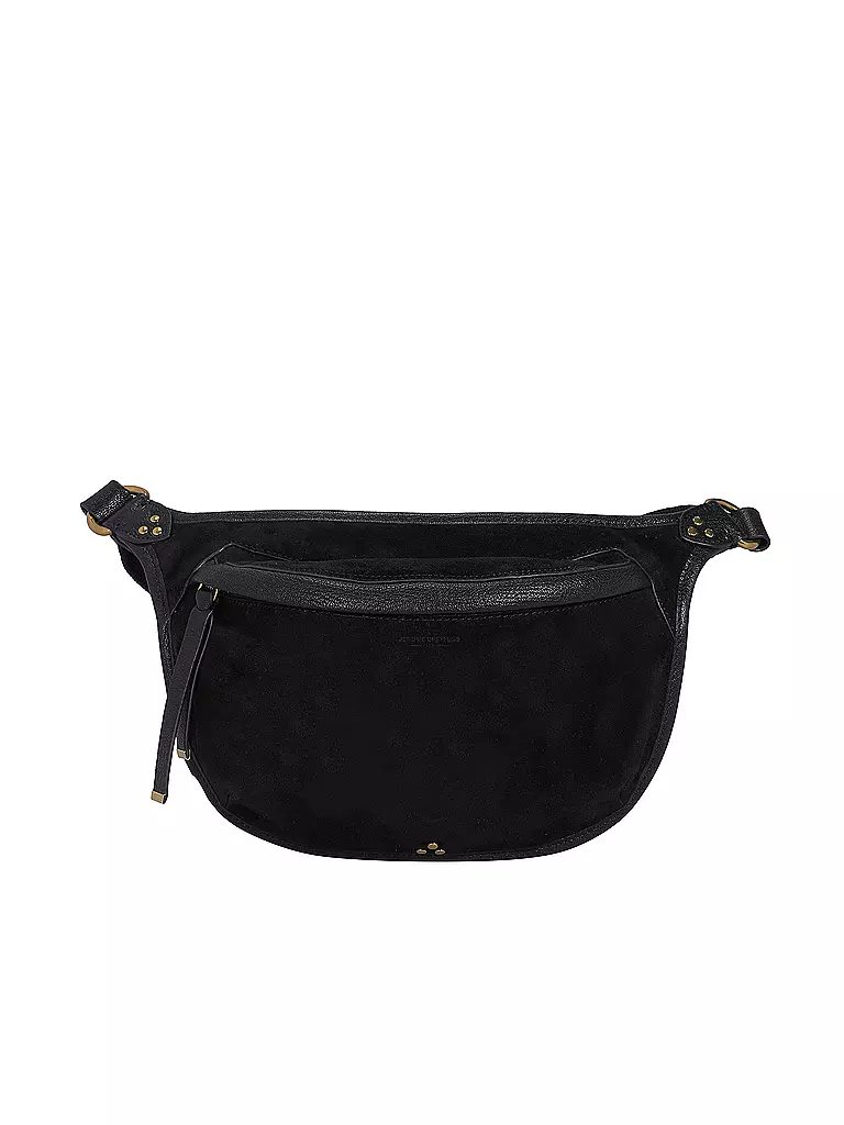 JEROME DREYFUSS | Ledertasche - Gürteltasche STAN BANANE | Negro