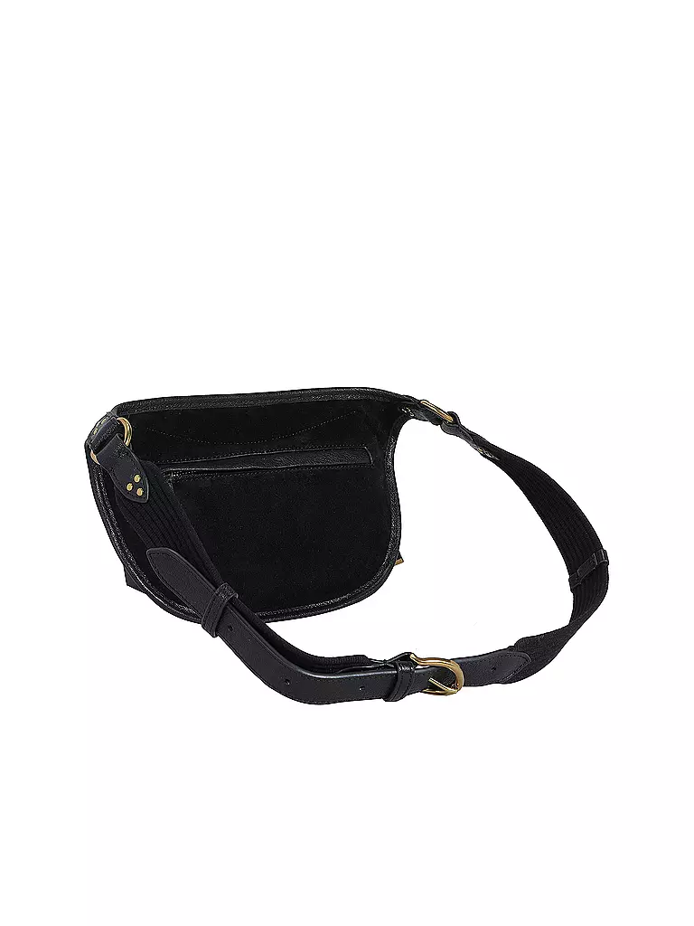 JEROME DREYFUSS | Ledertasche - Gürteltasche STAN BANANE | Negro