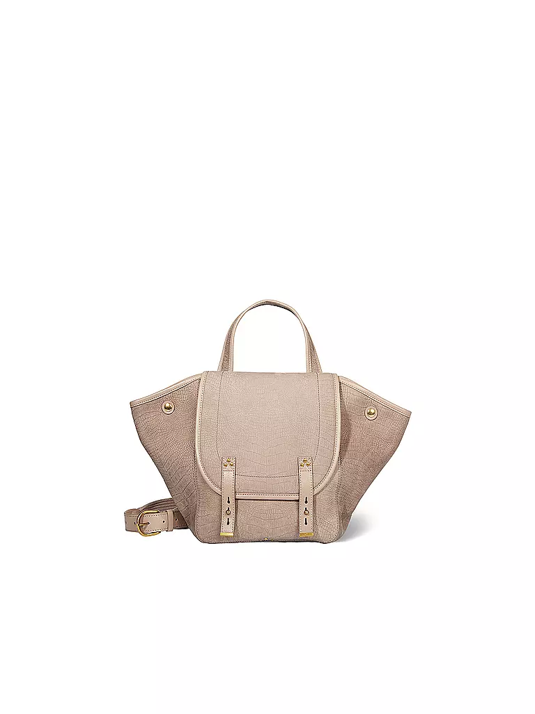 JEROME DREYFUSS | Ledertasche - Henkeltasche STAN PANIER Medium | Gris