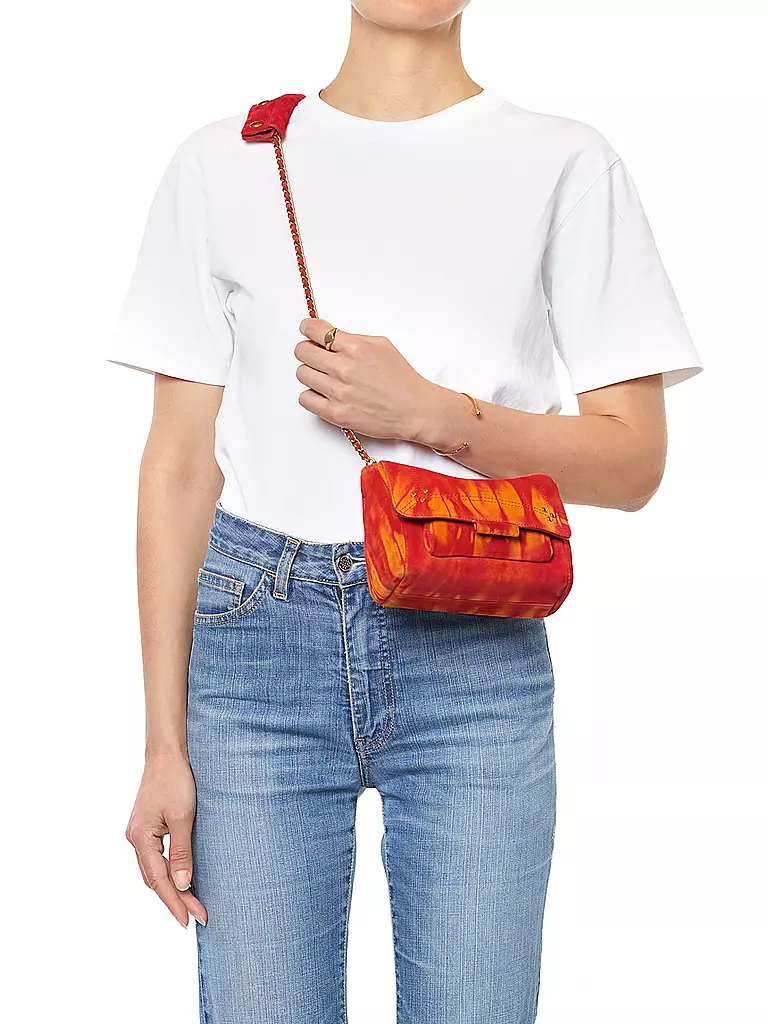 JEROME DREYFUSS | Ledertasche - Mini Bag LULU Small | Naranja