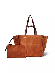 JEROME DREYFUSS | Ledertasche - Shopper LEON M | Marrón