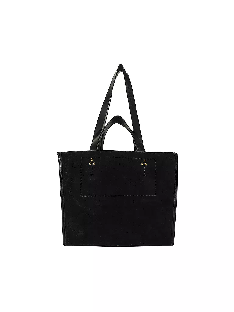 JEROME DREYFUSS | Ledertasche - Shopper LEON M | Negro