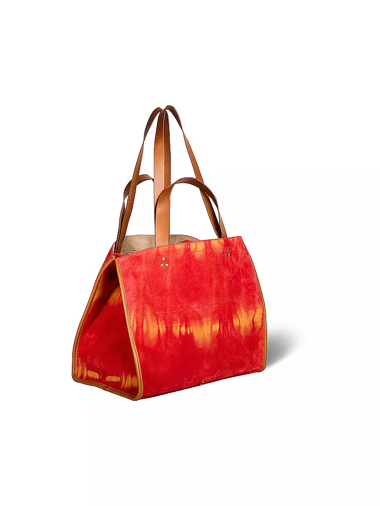 JEROME DREYFUSS | Ledertasche - Shopper LEON Medium | Naranja
