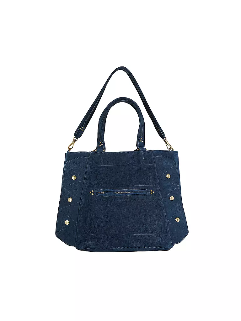 JEROME DREYFUSS | Ledertasche - Shopper ROGER | Azul oscuro
