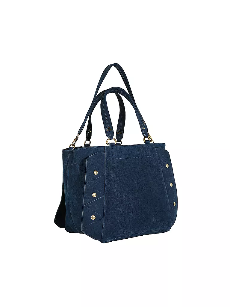 JEROME DREYFUSS | Ledertasche - Shopper ROGER | Azul oscuro