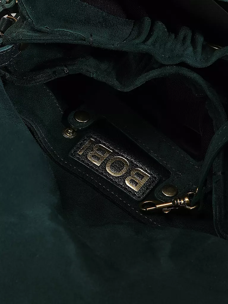 JEROME DREYFUSS | Ledertasche - Umhängetasche BOBI S  | Petróleo