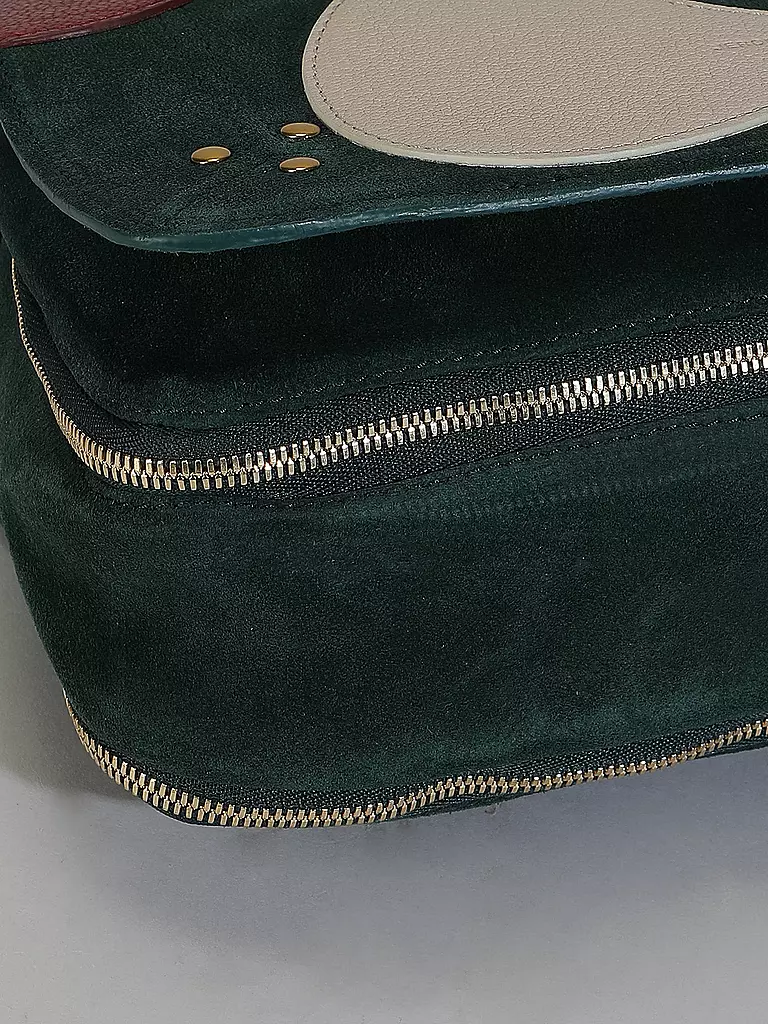 JEROME DREYFUSS | Ledertasche - Umhängetasche BOBI S  | Petróleo