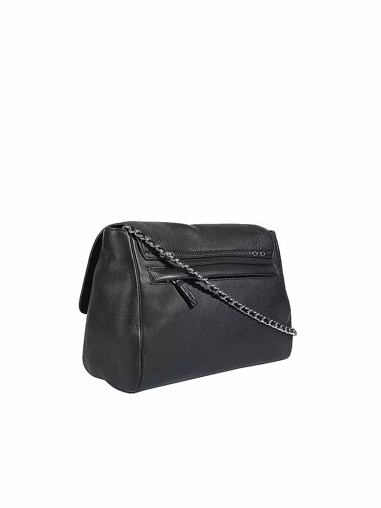JEROME DREYFUSS | Ledertasche - Umhängetasche Lulu M | Negro