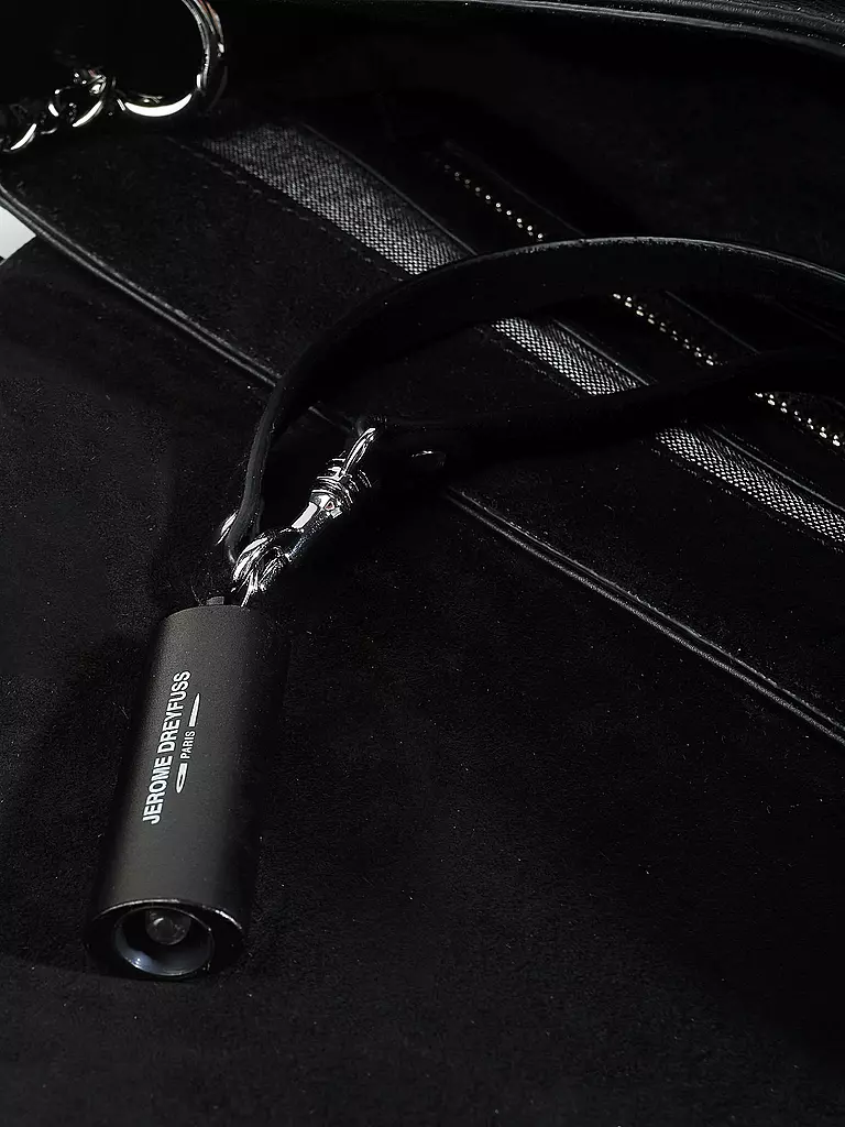 JEROME DREYFUSS | Ledertasche - Umhängetasche Lulu M | Negro